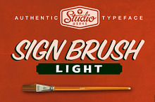 Sign Brush Light | Display Type