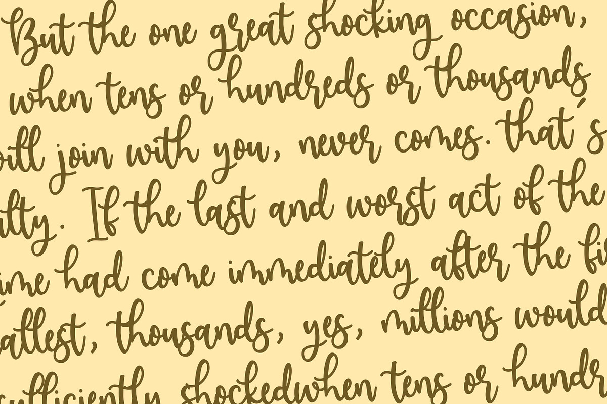Valemon - Modern Calligraphy Font, a Script Font by Balpirick Studio (Photo 6 of 7)