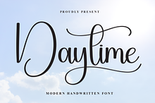 Daytime | Script Font