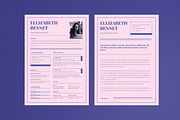 Modern Simple Resume, a Resume Template by graphicook (Thumbnail 3 of 3)