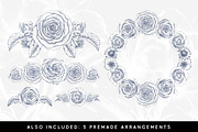 20 Floral Illustrations & More, a Decorative Illustration by AW Studios (Thumbnail 4 of 6)