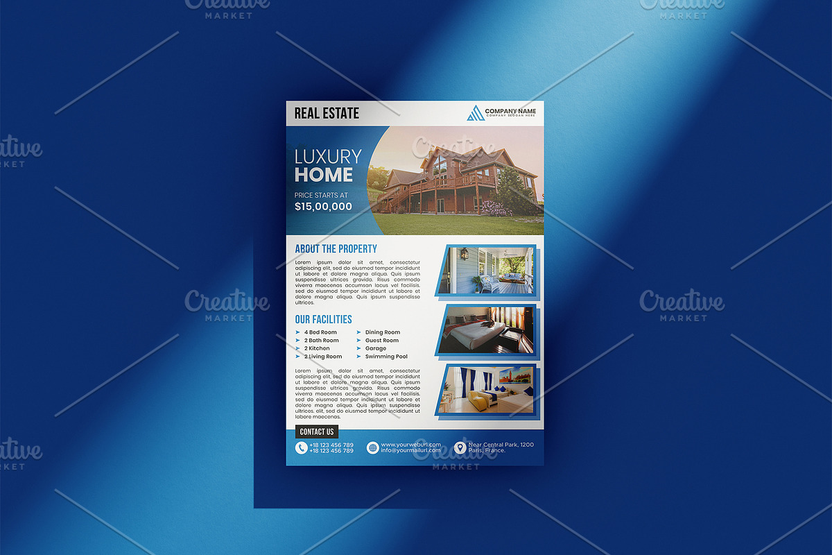 Creative Modern Flyer Template, a Flyer Template by MG Graphics (Photo 6 of 7)