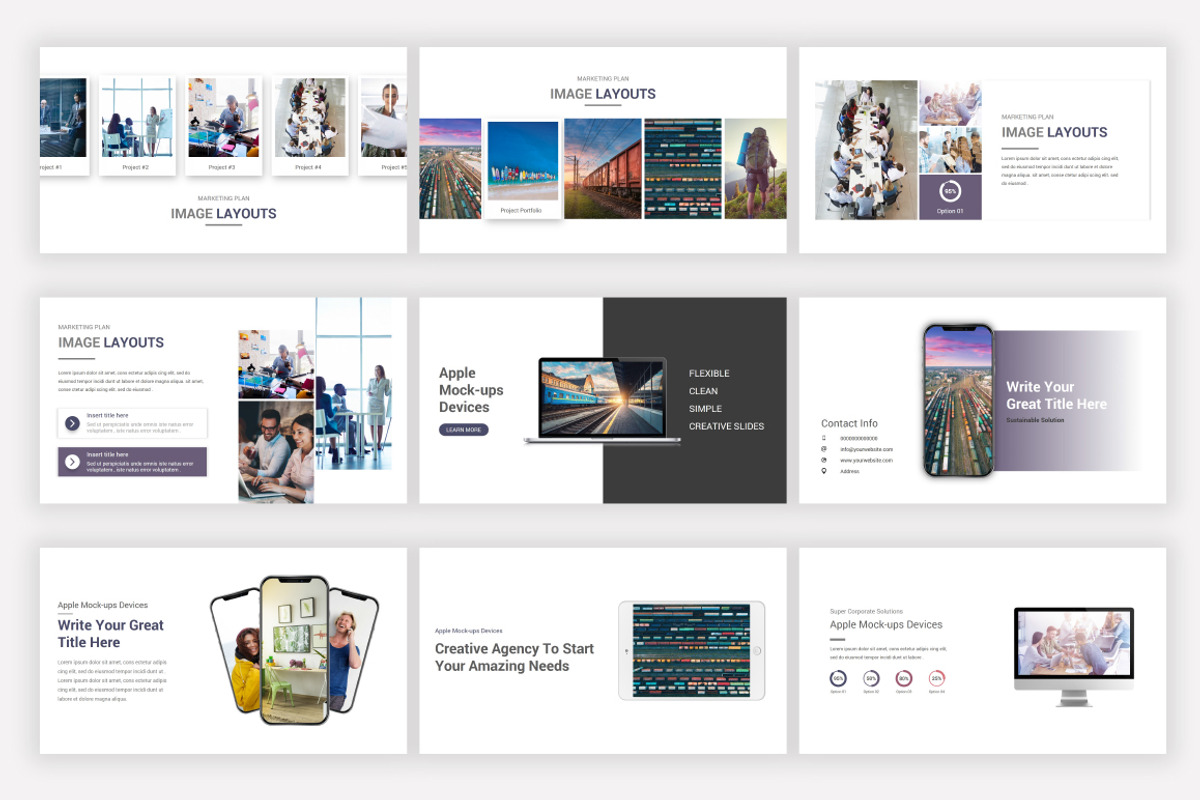 Comprehensive PowerPoint Bundle, a Presentation Template by SlideOne (Photo 30 of 81)