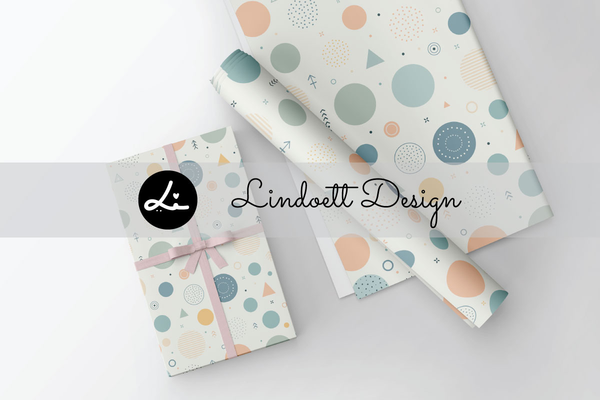 Star, Triangle and Polka Dot Pattern, a Pattern Graphic by lindoet23 (Photo 3 of 5)