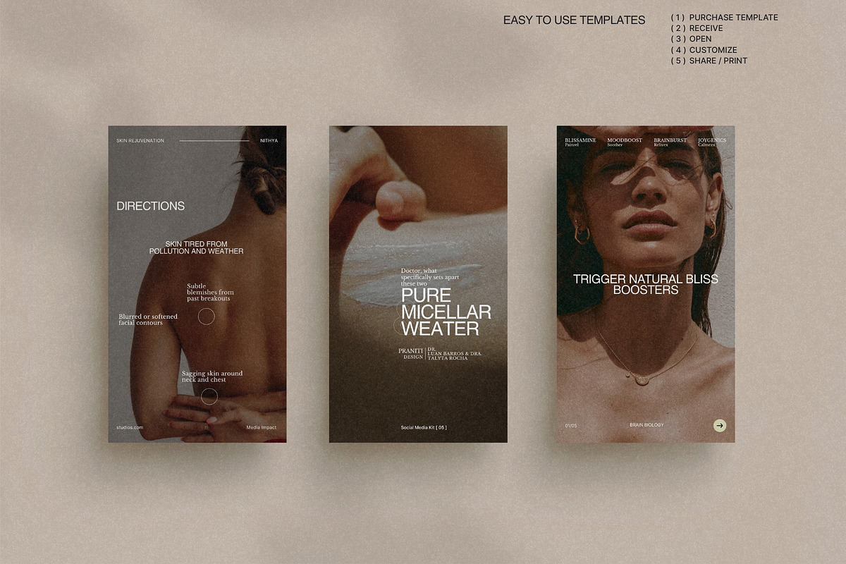 Minimal Story Kit for Skincare preview 4