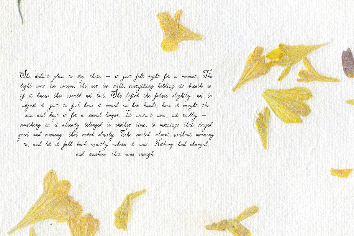 Gentle Script Edition No. 23, a Script Font by Mneme