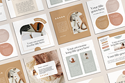 Pastel Instagram Templates for Canva, a Social Media Template by Templates Boutique (Thumbnail 4 of 9)