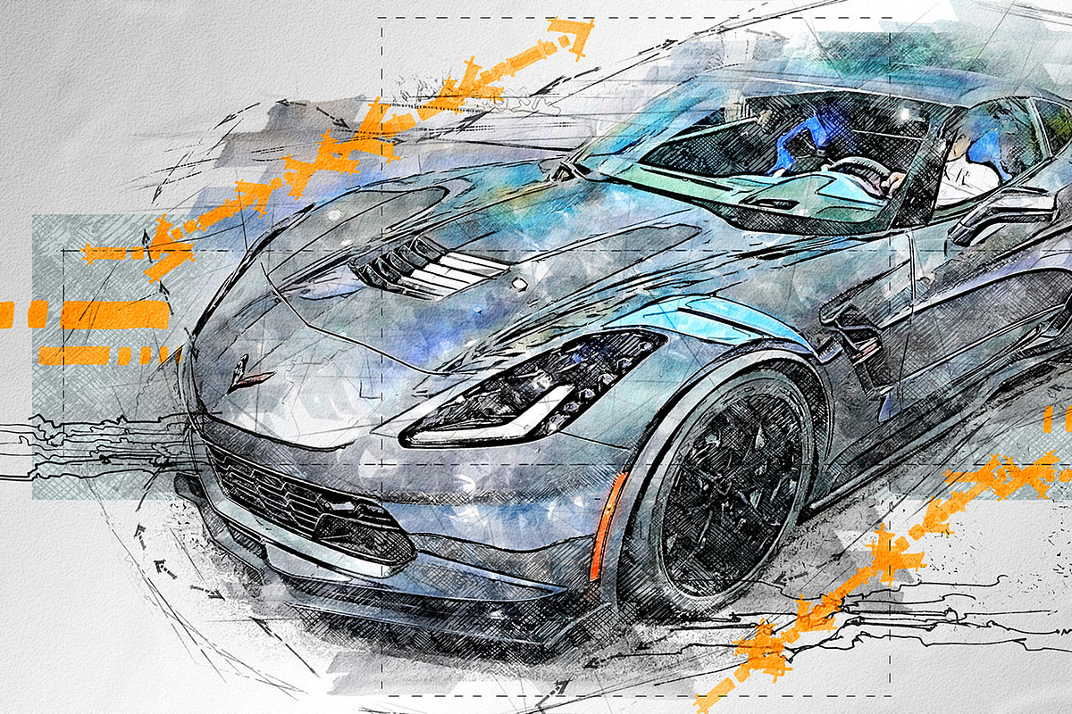 Graphic Marker Photoshop Action, an Action Add-On by GorynArt (Photo 14 of 20)