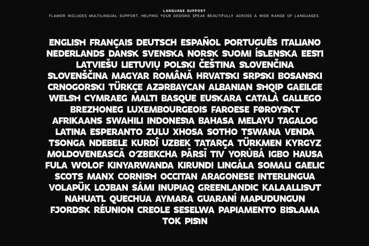 Flamor - Editorial Sans Serif Family, a Sans Serif Font by VP Fonts (Photo 17 of 23)