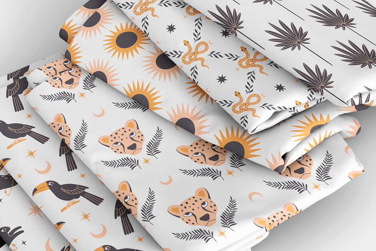 Wild & Free: pattern, element, print, a Pattern Graphic by Lena Nikolaeva (Photo 9 of 13)