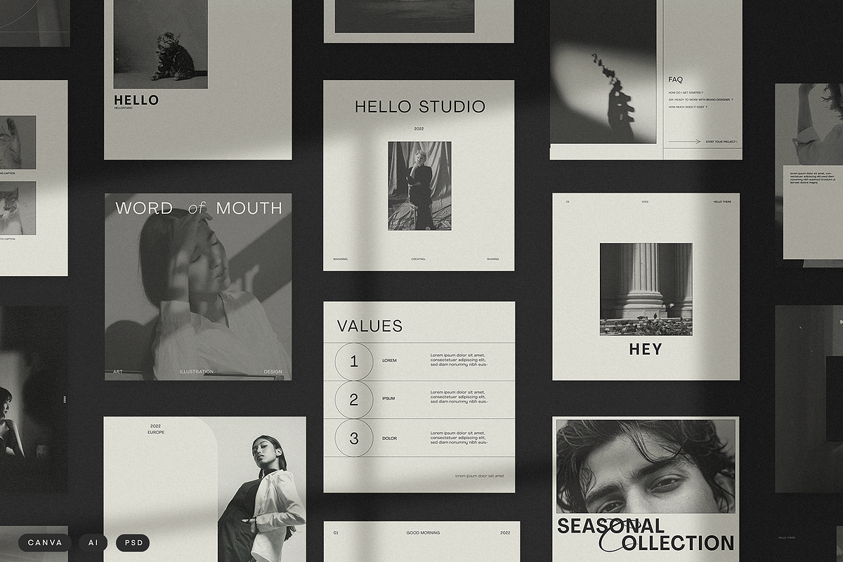 WILLOW - Social Media Templates, a Social Media Template by GRPXSTORE (Photo 6 of 7)