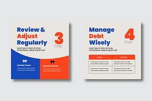 Financial Guidelines Social Media, a Social Media Template by MightyDesign