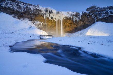 Seljalandsfoss waterfall, Iceland., a Nature Photo by Landscape and travel
