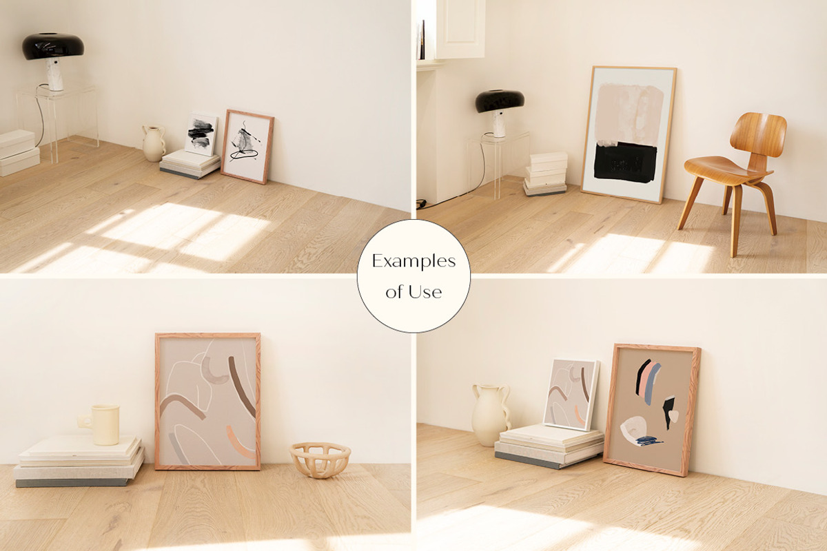 Interior Frame Mockup Bundle, a Print Template by LOPEstudio (Photo 7 of 11)