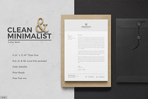 Letterhead, a Stationery Template by ThemeDevisers