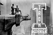 Ironworker Display font, a Font by Caleb Bolt (Thumbnail 4 of 6)
