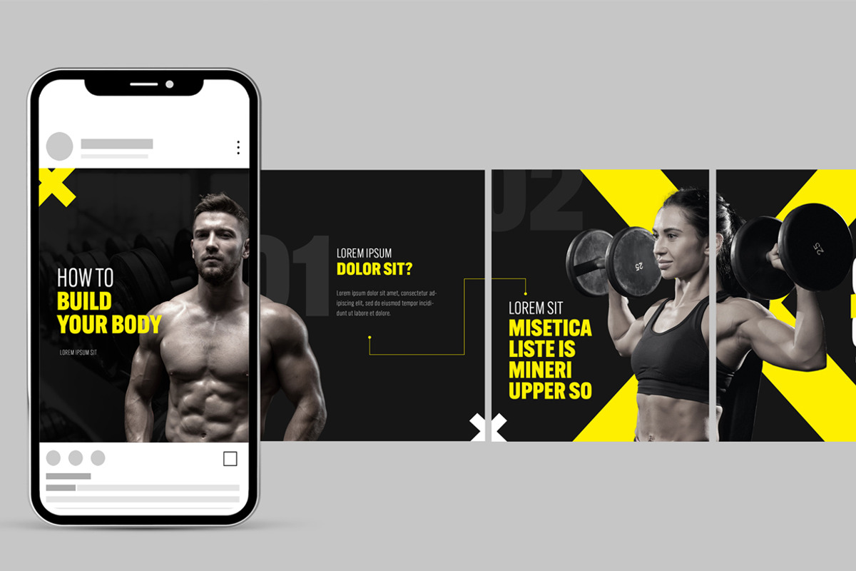 Minimal Social Media Carousel, a Social Media Template by McLittle Stock (Photo 1 of 2)