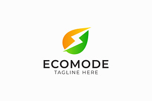Eco Friendly Energy Mode Logo, a Branding & Logo Template by Signatoro