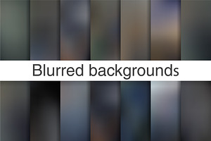 Dark Blur Abstract Backgrounds, a Templates & Theme by Plaid4You