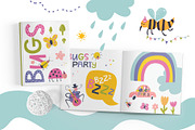 Bugs. Graphic clip art, an Object Graphic by Maru_art (Thumbnail 4 of 11)