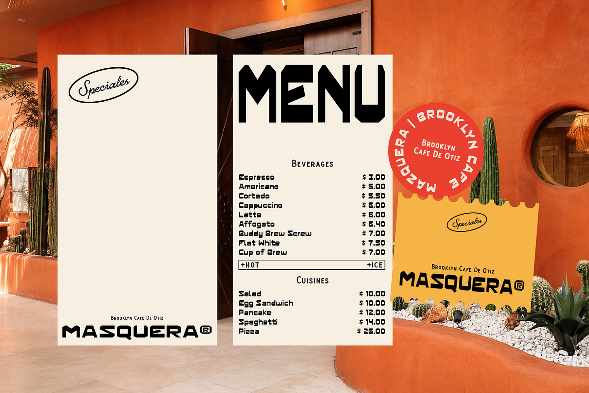 La Rioja — Retro Display Typeface, a Sans Serif Font by Any-Type® Foundry (Photo 8 of 9)