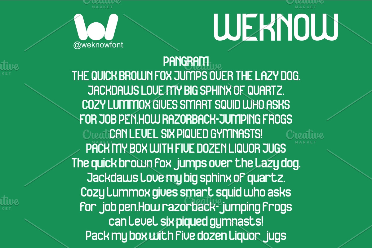 Playing Momentum font, a Sans Serif Font by weknow (Photo 6 of 8)