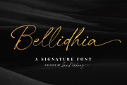 Bellidhia - Handwriting Font, a Handwritten Font by ianmikraz (Thumbnail 1 of 8)