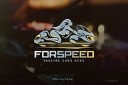 For Speed Logo, a Branding & Logo Template by Kongstones_std (Thumbnail 3 of 4)