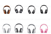 Headphone Clipart, Headphone PNG, an Object Illustration by BrushstrokeArtGB (Thumbnail 4 of 9)