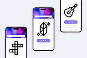 50 Gaming Icons, an Outline Icon by Side Project (Thumbnail 5 of 7)