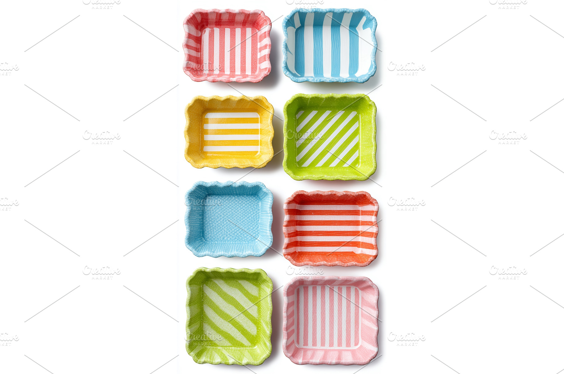 A set of colorful ripped paper, an Arts & Entertainment Photo by ZinetroN