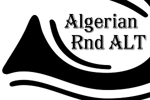 Algerian Rounded Alt