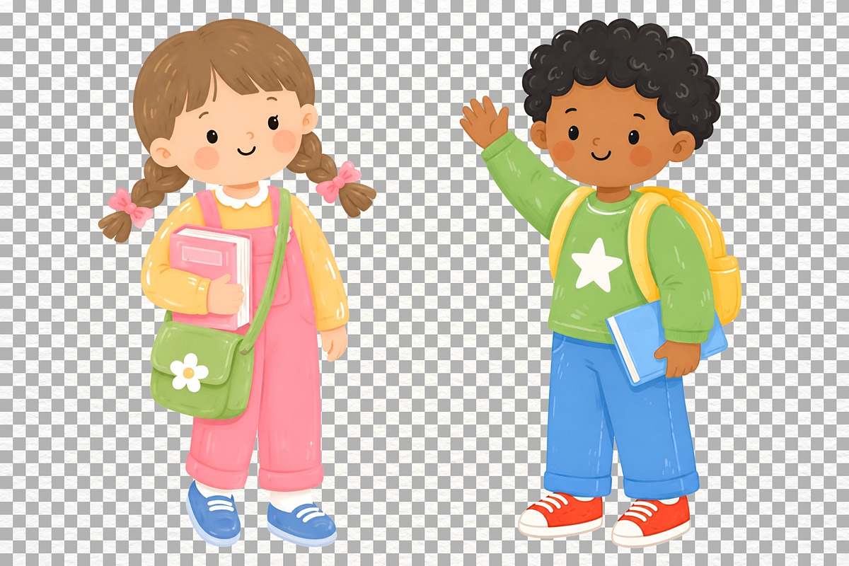Kids Back to School Clipart Teacher, a Person Illustration by SugarCloudStudioArt (Photo 6 of 6)