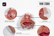 Paint Studio - Procreate Brushes, a Brush Add-On by AMStudio. (Thumbnail 4 of 6)