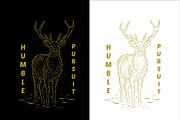 (LION,TIGER,DEER,RABBIT,WOLF) VECTOR, an Illustration by Ben studio (Thumbnail 4 of 6)