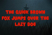 Creeptens - Bloody Night Typeface, a Handwritten Font by PROF STUDIO (Thumbnail 4 of 5)