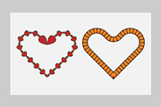Heart Frame Design Collections, a Decorative Illustration by Lakhan1998 (Thumbnail 3 of 6)