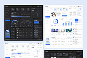 Multi-Purpose Dashboard UI Figma, an UI Kit Template by peterdraw (Thumbnail 5 of 7)