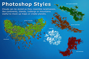 100 Cloud Brushes +Extras, a Brush Add-On by xresch (Thumbnail 10 of 10)