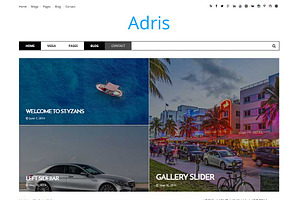 Adris News & Magazine Theme