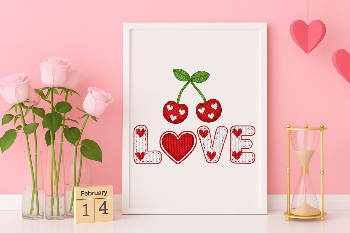 Love PNG Design, Valentine's Day PNG, an Illustration by Canvas Craft (Photo 7 of 7)