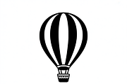Hot Air Balloon Silhouette Set, an Illustration by BIPLOB EXPERT (Thumbnail 2 of 5)