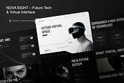 NEXAR – Futuristic Typeface, a Font by Brainwave (Thumbnail 2 of 8)