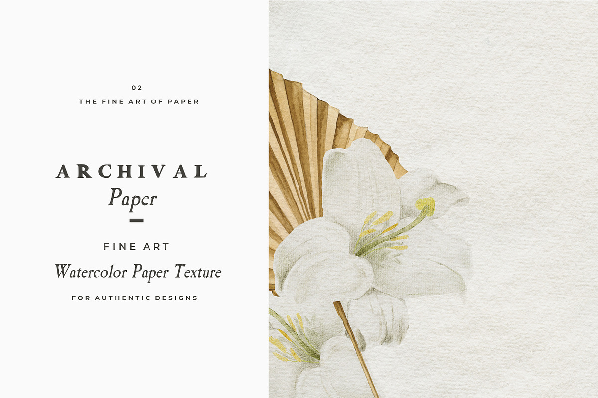 Fine Art Watercolor Paper Textures, a Texture Graphic by Laras Wonderland (Photo 7 of 10)