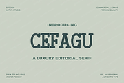 Cefagu | Modern Luxury Serif, a Serif Font by Astuti Studio (Thumbnail 2 of 25)