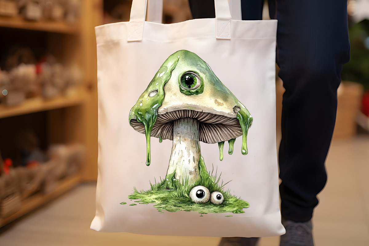 Magic Mushroom Halloween Clipart, a Seasonal Illustration by Rose Art (Photo 5 of 7)