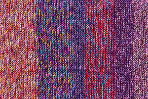 Multicolored Woollen Knitting Background Texture