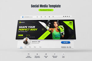 Social Media Facebook Cover Banner, a Social Media Template by zahidhossainalif