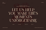 Leronns Elegant Serif Font, a Serif Font by Graphicxell (Thumbnail 3 of 8)