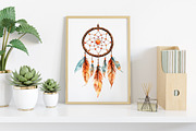 Watercolor Boho Baby Clipart Bundle, an Illustration by Canvas Craft (Thumbnail 6 of 7)